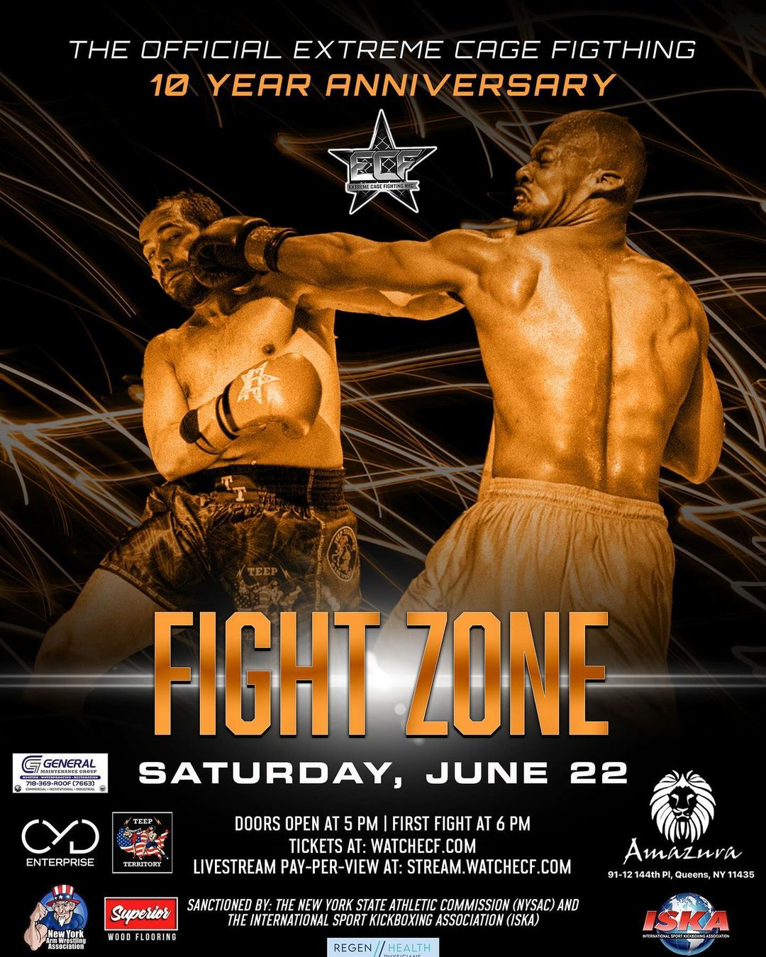 Fight Access Extreme Cage Fighting NYC